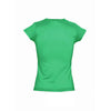 SOL'S Women's Kelly Green Moon V Neck T-Shirt