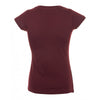 SOL'S Women's Oxblood Moon V Neck T-Shirt