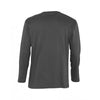 SOL'S Men's Dark Grey Monarch Long Sleeve T-Shirt