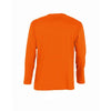 SOL'S Men's Orange Monarch Long Sleeve T-Shirt