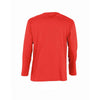 SOL'S Men's Red Monarch Long Sleeve T-Shirt