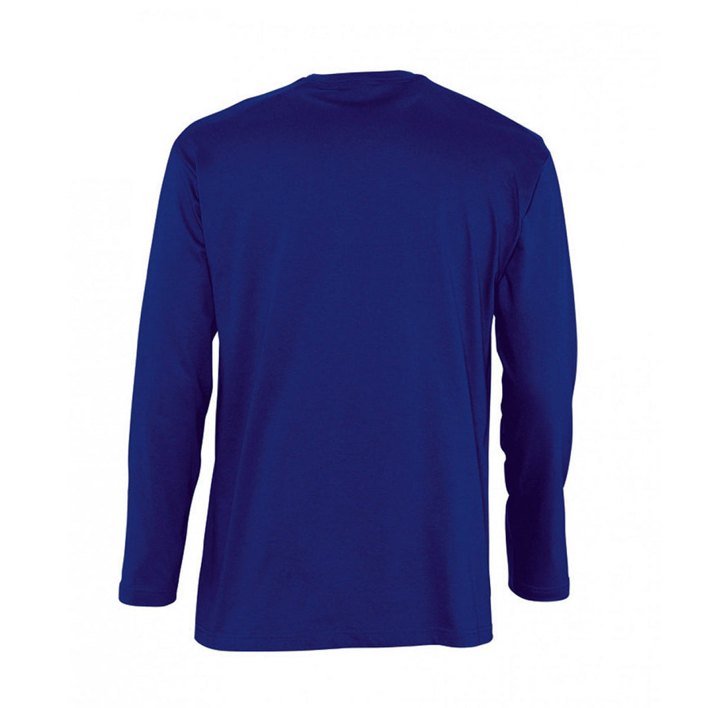 SOL'S Men's Ultramarine Monarch Long Sleeve T-Shirt