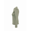 SOL'S Women's Khaki Majestic Long Sleeve T-Shirt