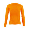 SOL'S Women's Orange Majestic Long Sleeve T-Shirt