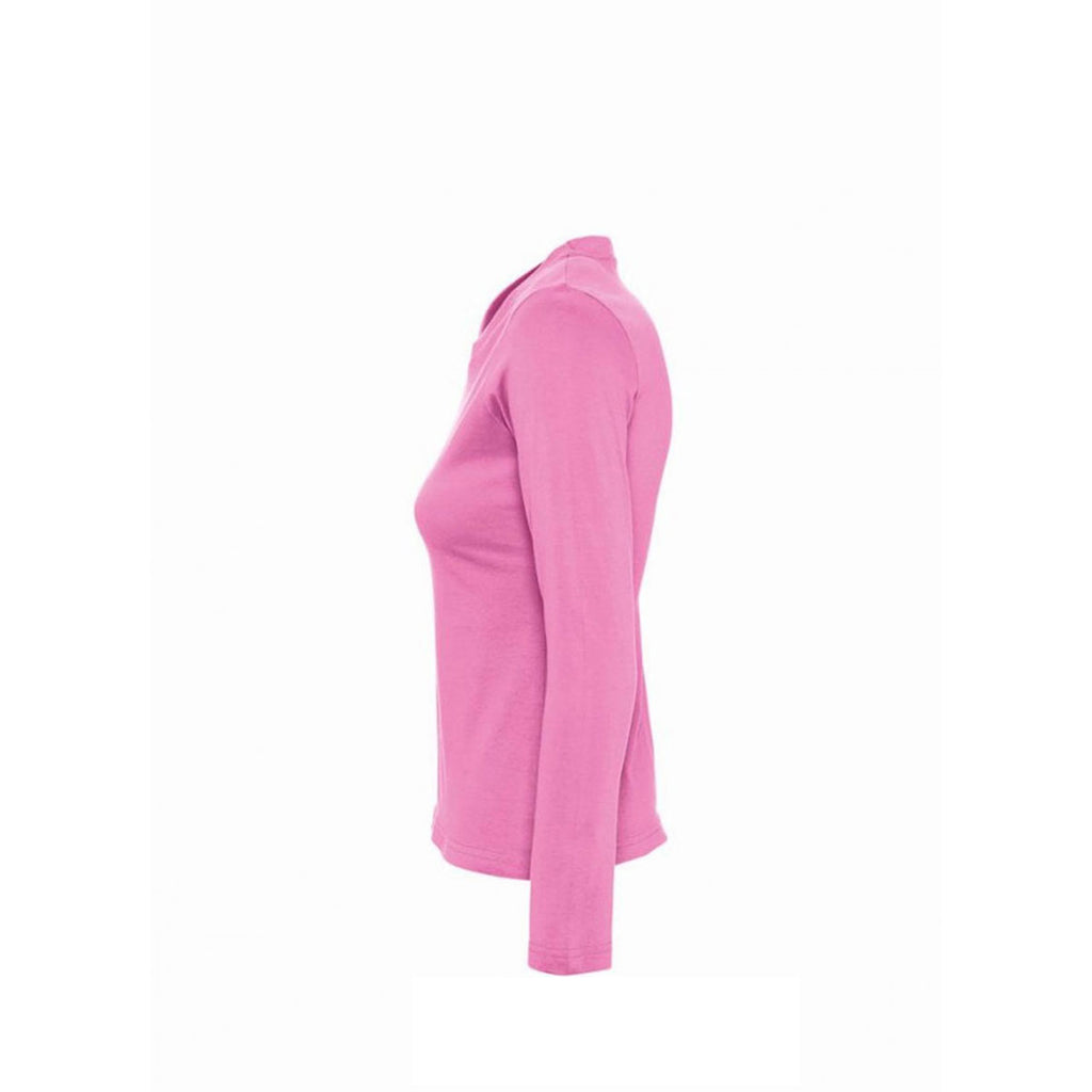 SOL'S Women's Orchid Pink Majestic Long Sleeve T-Shirt