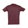 SOL'S Men's Burgundy Imperial Heavy T-Shirt