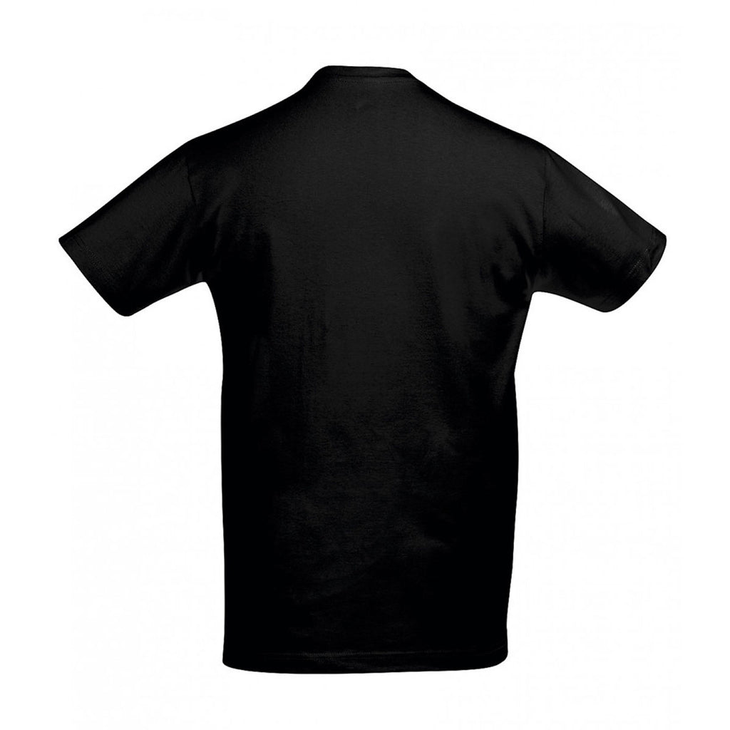 SOL'S Men's Deep Black Imperial Heavy T-Shirt