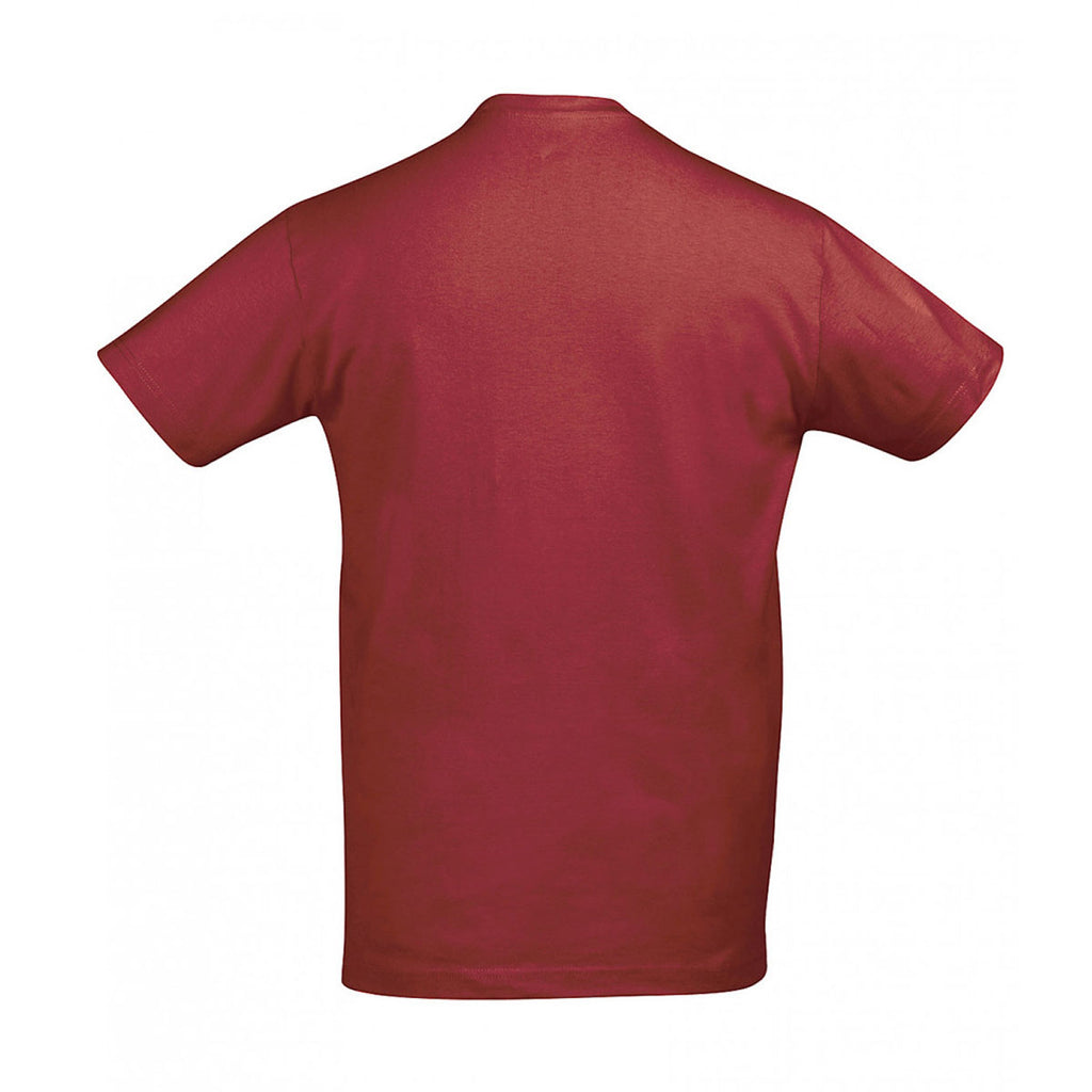 SOL'S Men's Tango Red Imperial Heavy T-Shirt
