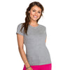 SOL'S Women's Grey Marl Imperial Heavy T-Shirt