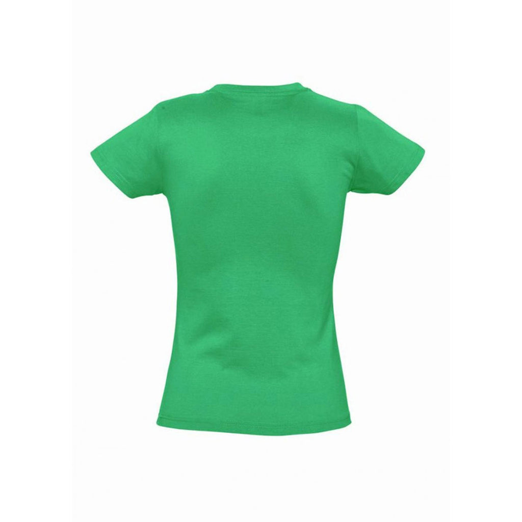 SOL'S Women's Kelly Green Imperial Heavy T-Shirt