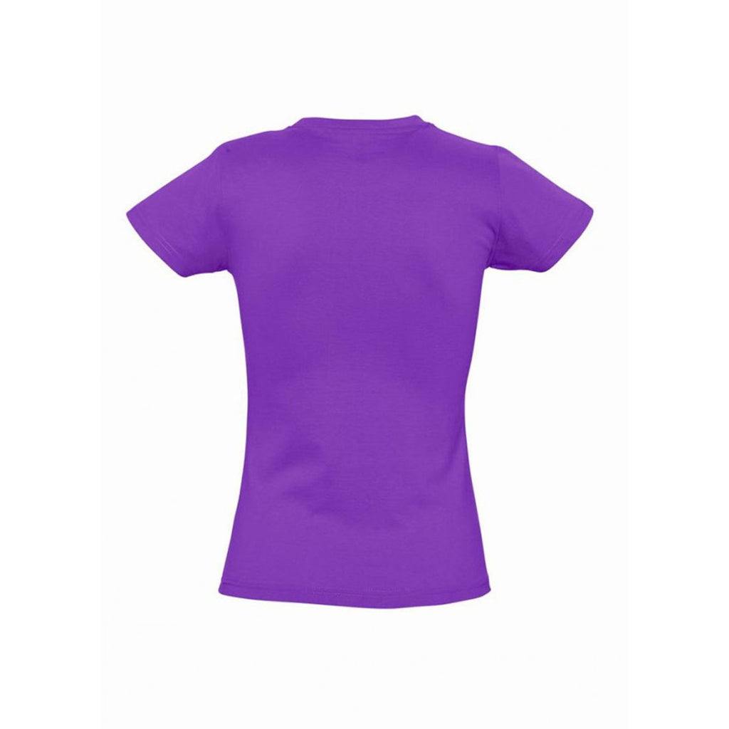 SOL'S Women's Light Purple Imperial Heavy T-Shirt