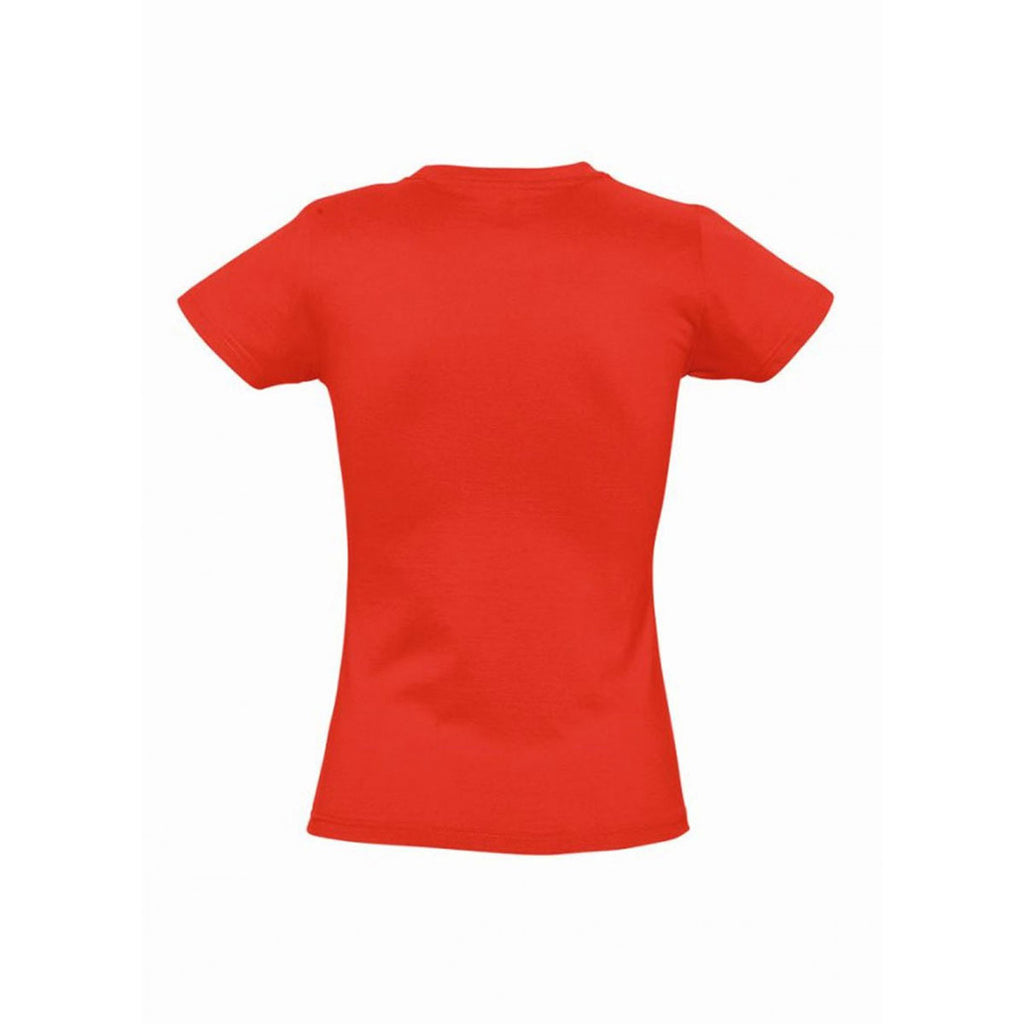 SOL'S Women's Red Imperial Heavy T-Shirt