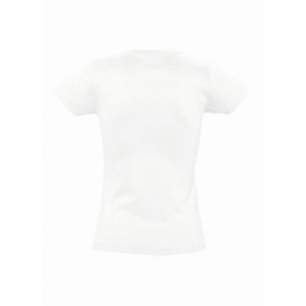 SOL'S Women's White Imperial Heavy T-Shirt