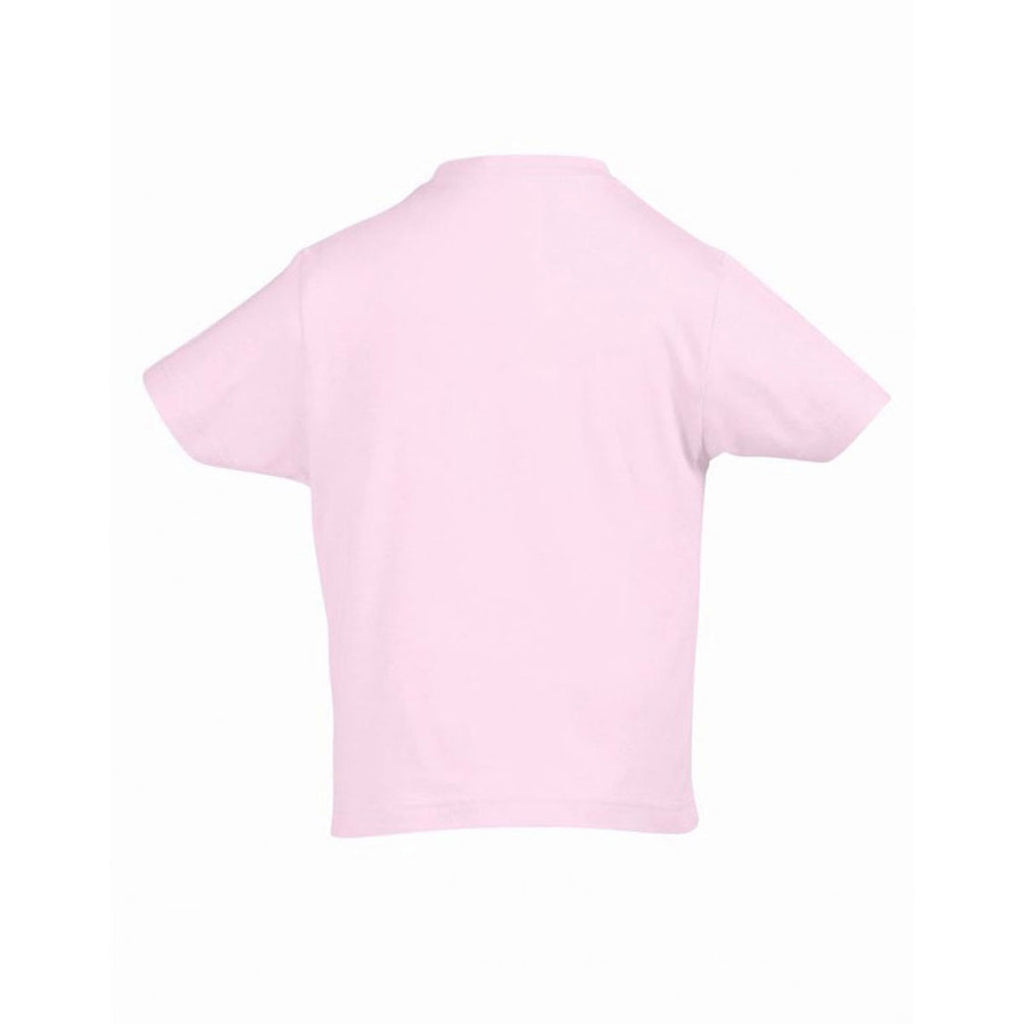 SOL'S Youth Medium Pink Imperial Heavy T-Shirt