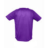 SOL'S Men's Dark Purple Sporty Performance T-Shirt