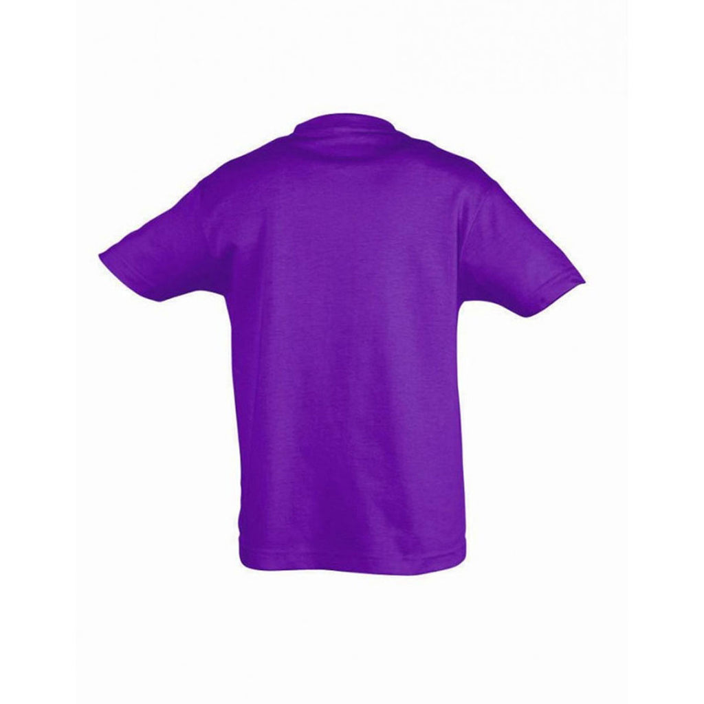 SOL'S Youth Dark Purple Regent T-Shirt