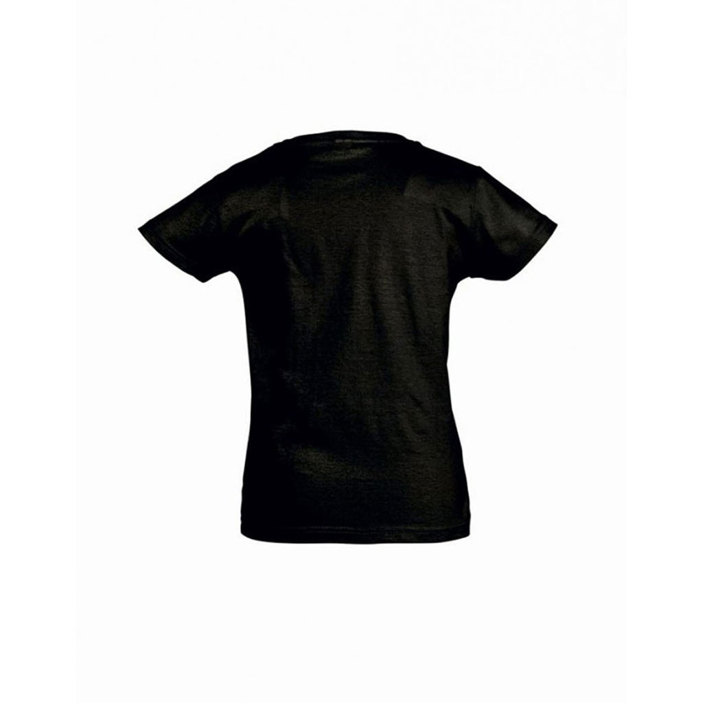 SOL'S Girl's Deep Black Cherry T-Shirt