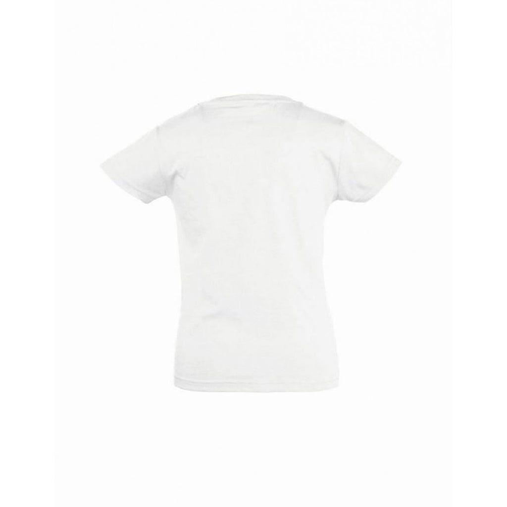 SOL'S Girl's White Cherry T-Shirt