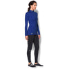 Under Armour Women's Royal ColdGear Fitted L/S Mock