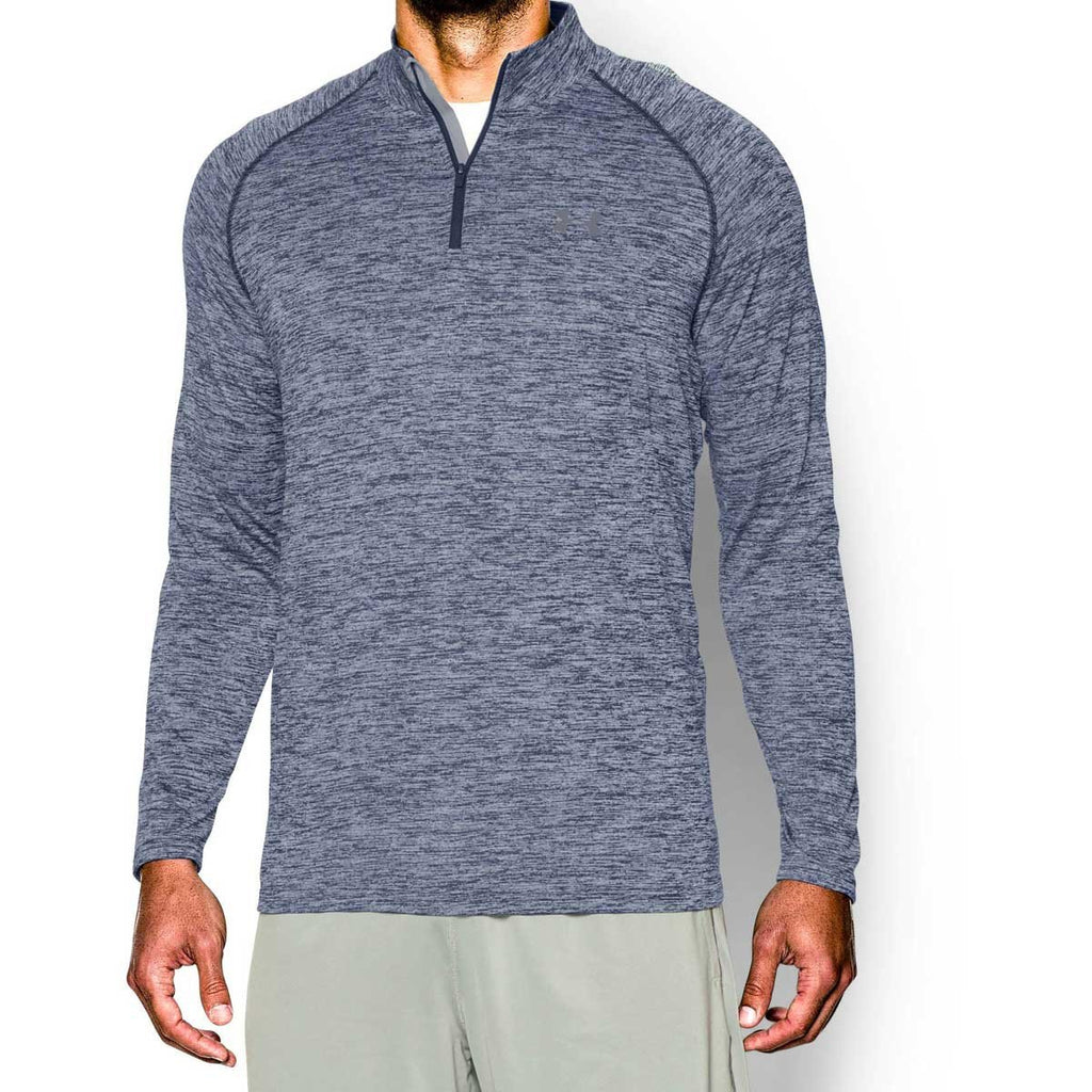 Under Armour Men's Academy/Steel Tech Quarter Zip