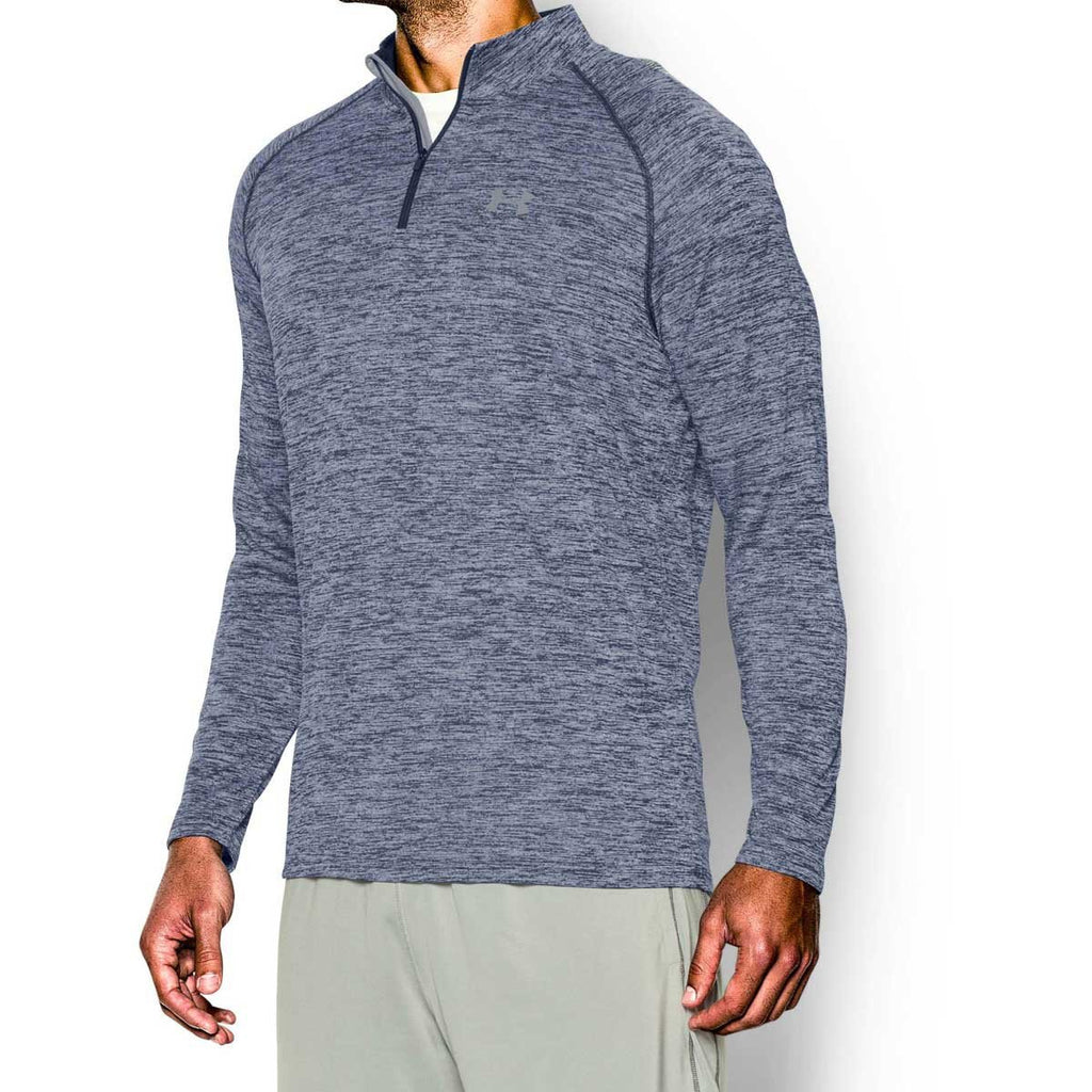 Under Armour Men's Academy/Steel Tech Quarter Zip