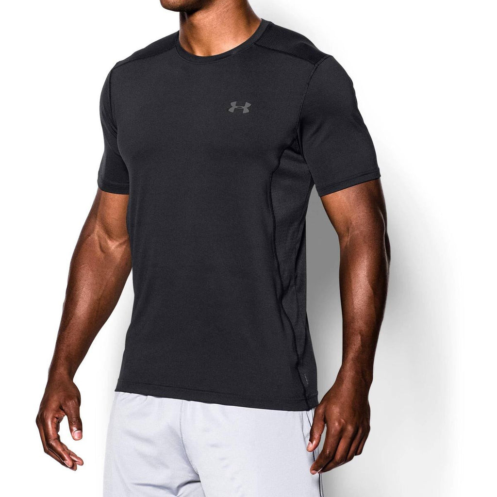 Under Armour Men's Black UA Raid Short Sleeve T-Shirt
