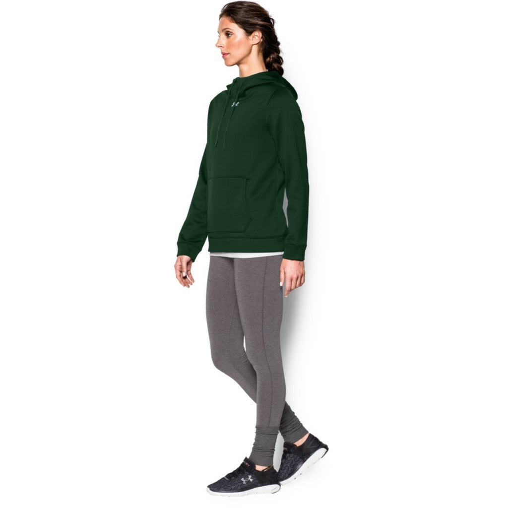 Under Armour Women's Forest Green Storm Armour Fleece Hoodie