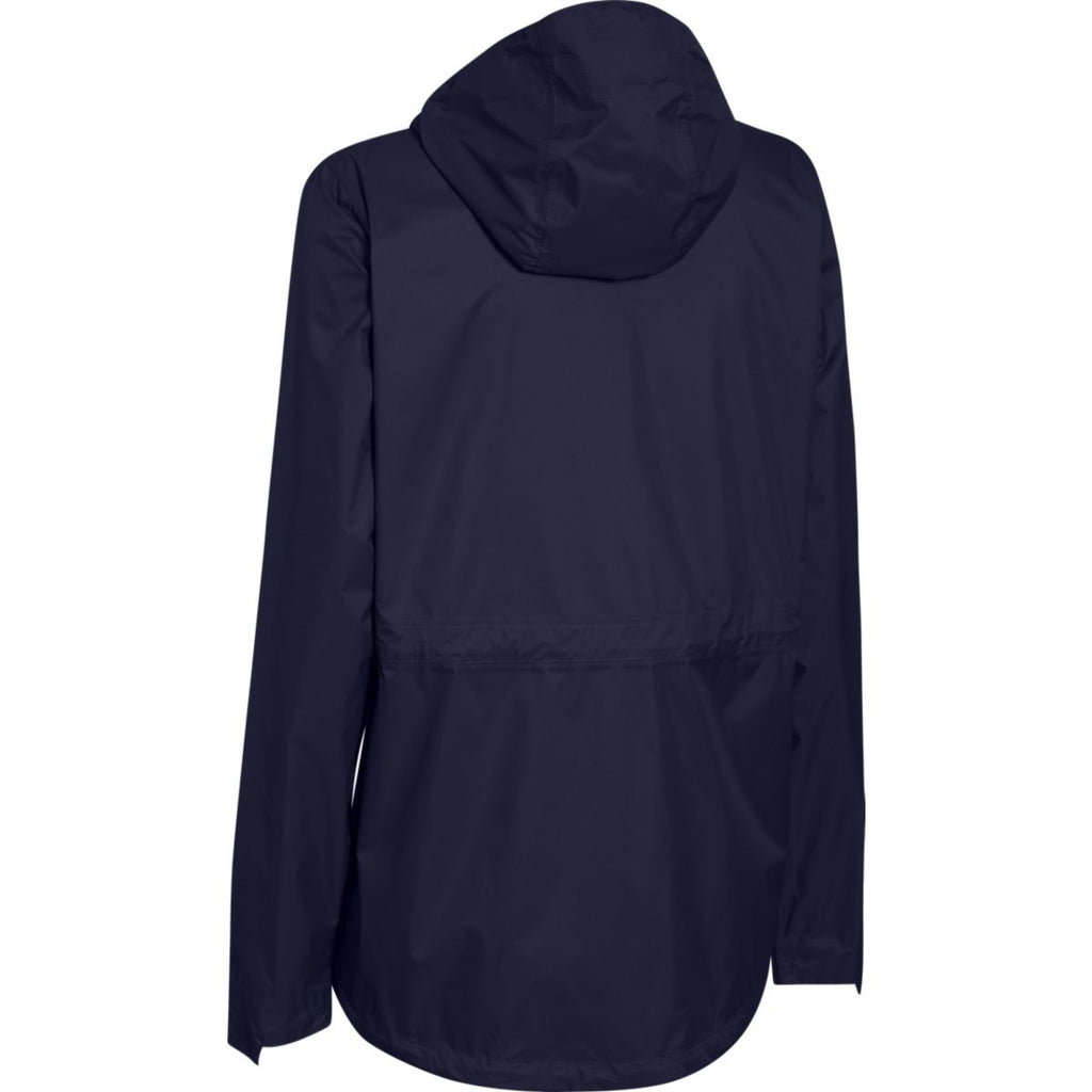 Under Armour Women's Navy Ace Rain Jacket