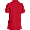 Under Armour Women's Red Performance Team Polo