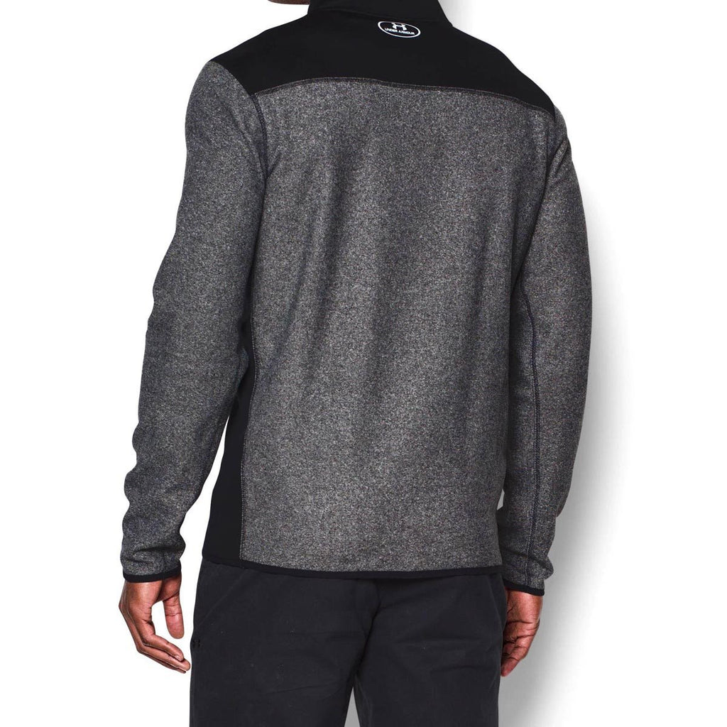 Under Armour Men's Black ColdGear Infrared Performance Fleece Quarter Zip