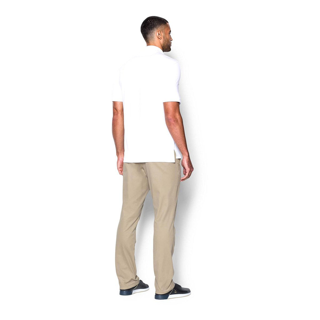 Under Armour Corporate Men's White Performance Polo
