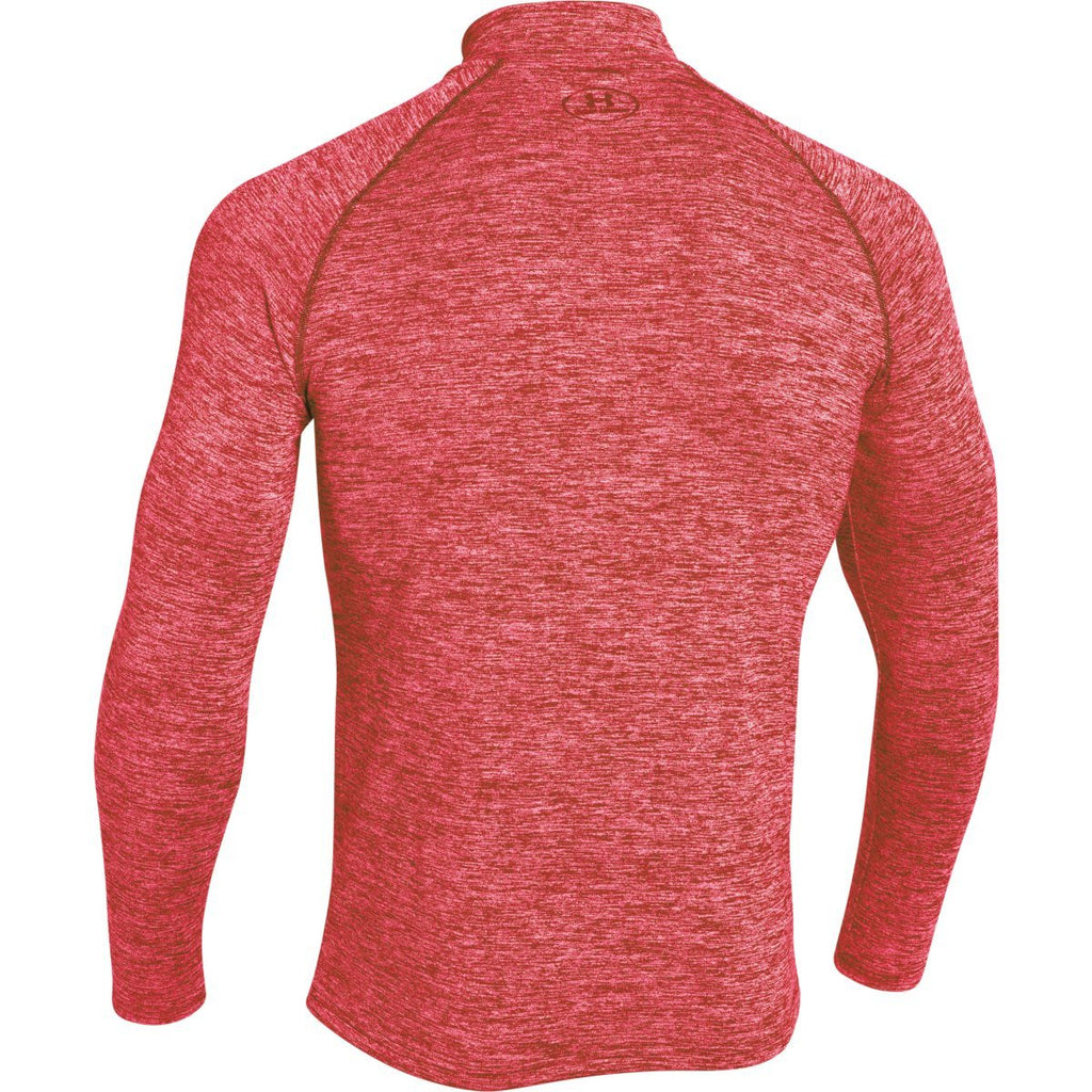 Under Armour Men's Red Twisted Tech Quarter Zip