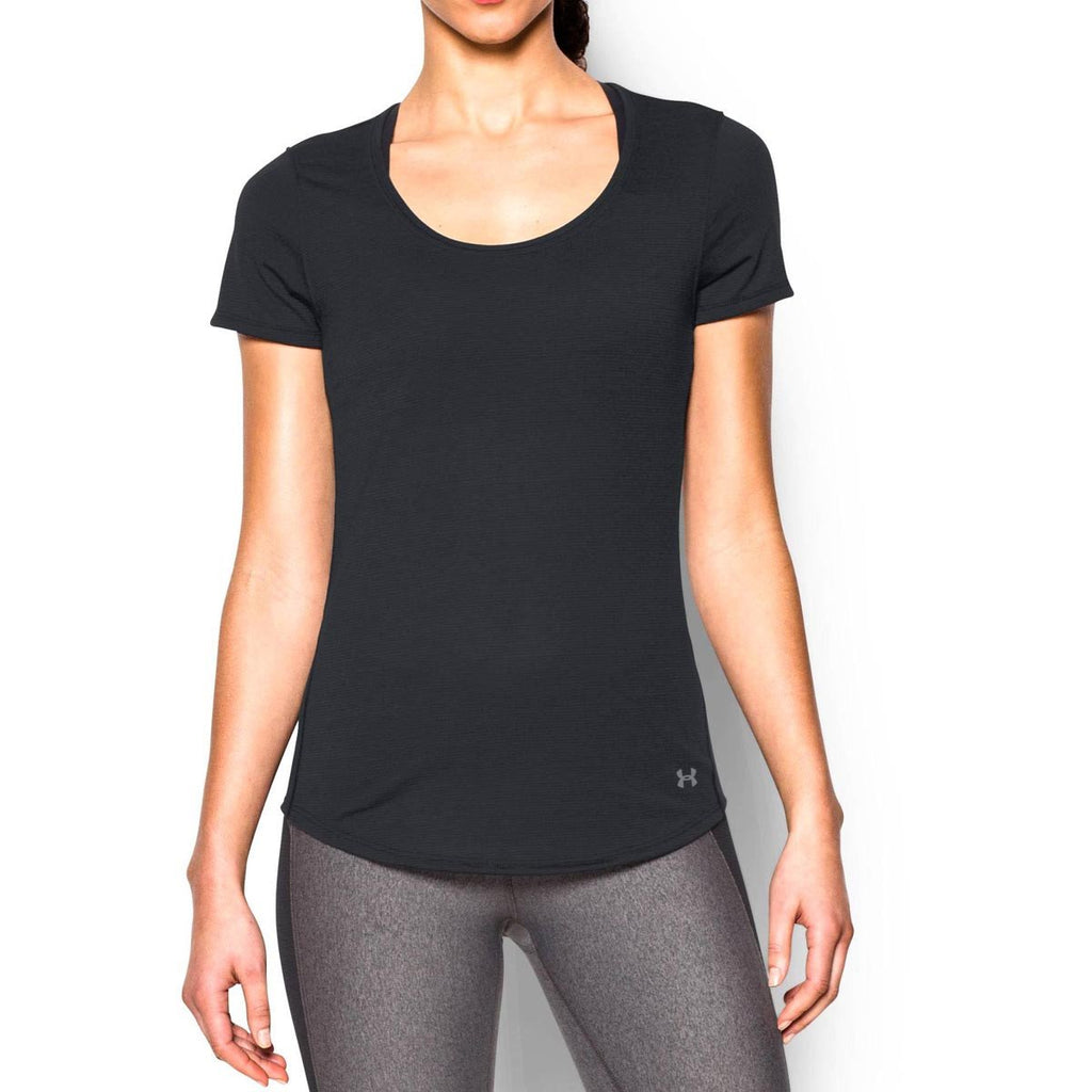 Under Armour Women's Black UA Streaker Short Sleeve T-Shirt