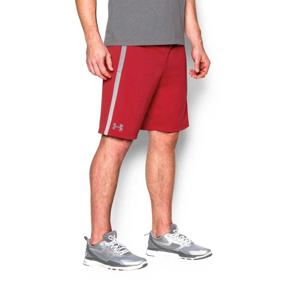 Under Armour Men's Red UA Tech Mesh Shorts