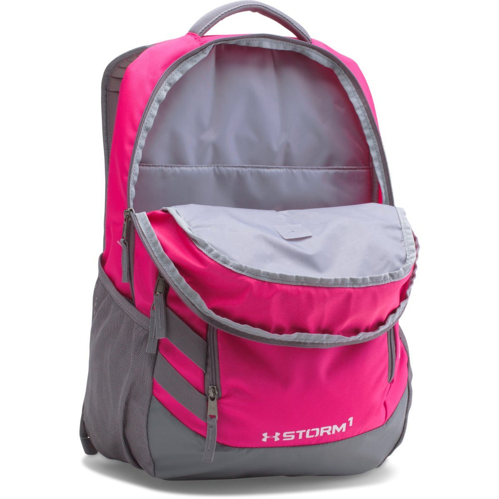 Under Armour Tropic Pink UA Team Hustle Backpack