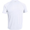 Under Armour Men's White UA Stripe Tech Locker Short Sleeve Tee