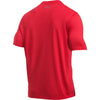 Under Armour Men's Red UA Threadborne Short Sleeve Shirt