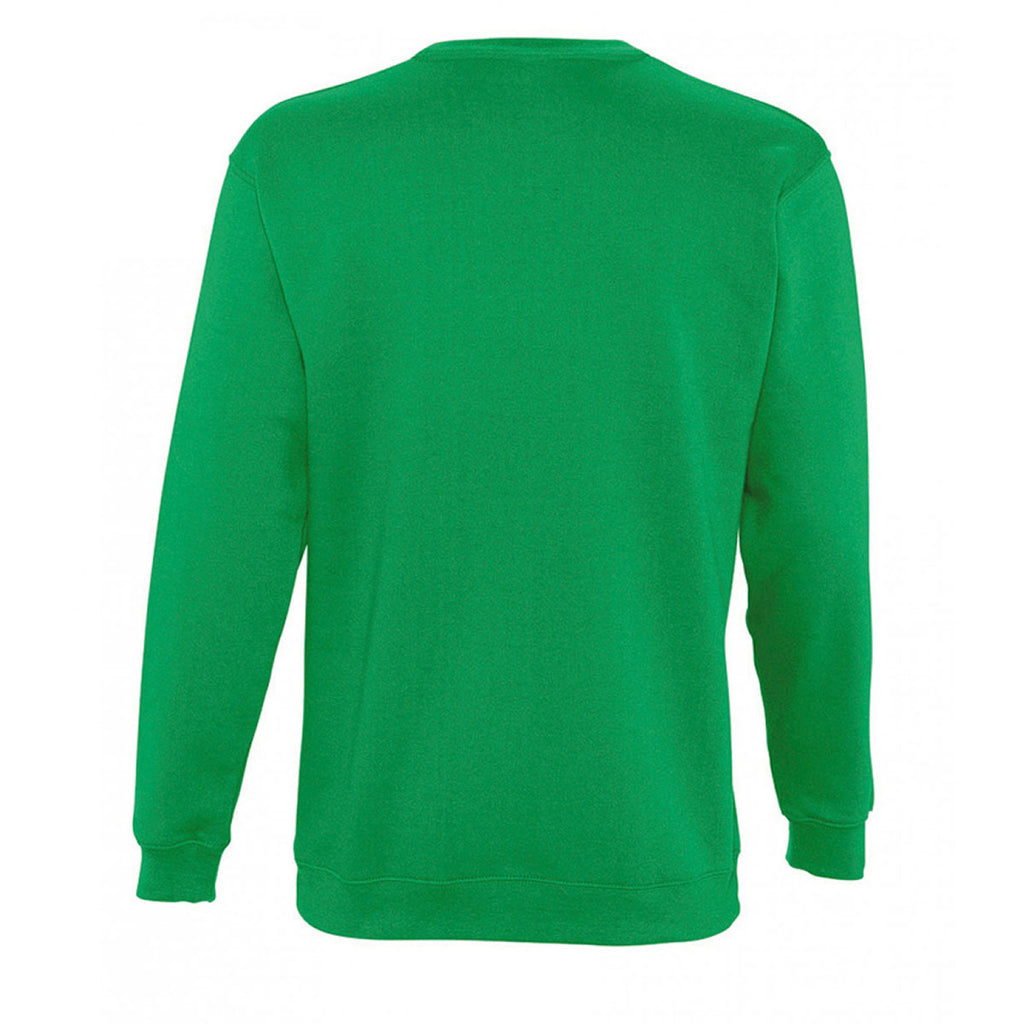 SOL'S Unisex Kelly Green New Supreme Sweatshirt