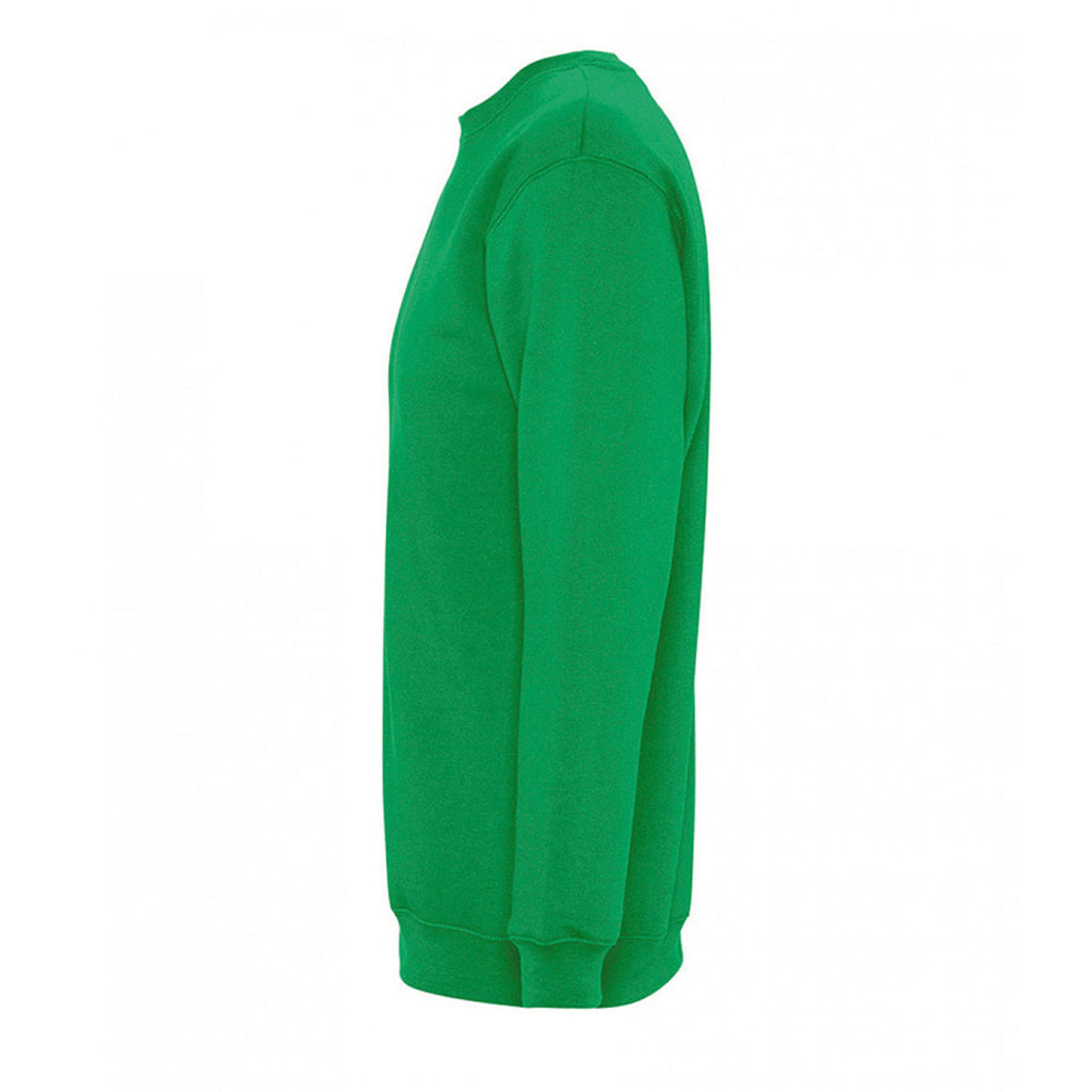 SOL'S Unisex Kelly Green New Supreme Sweatshirt