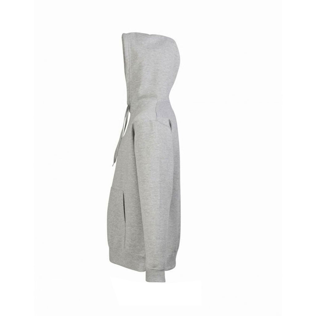SOL'S Unisex Grey Marl Slam Hooded Sweatshirt