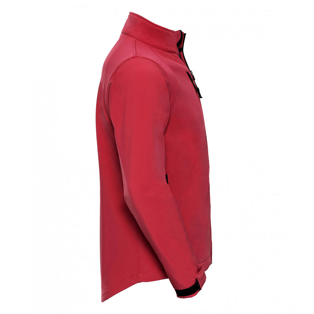 Russell Men's Classic Red Soft Shell Jacket