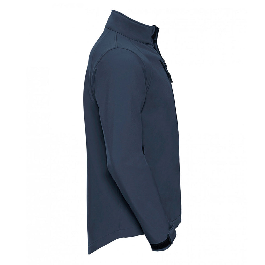 Russell Men's French Navy Soft Shell Jacket