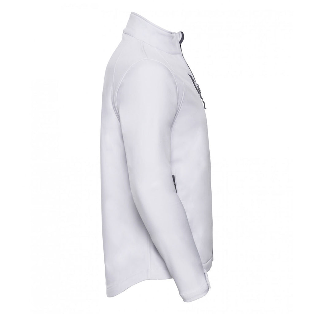 Russell Men's White Soft Shell Jacket