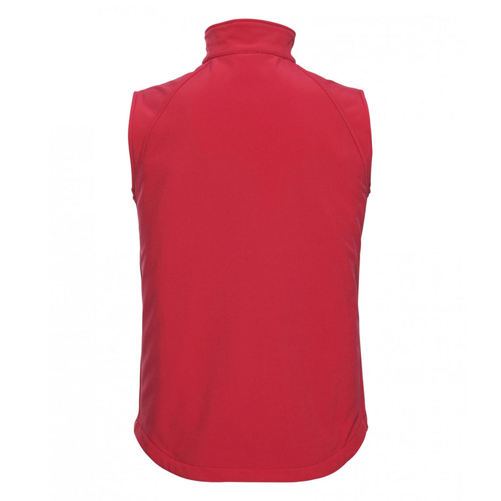 Russell Men's Classic Red Soft Shell Gilet