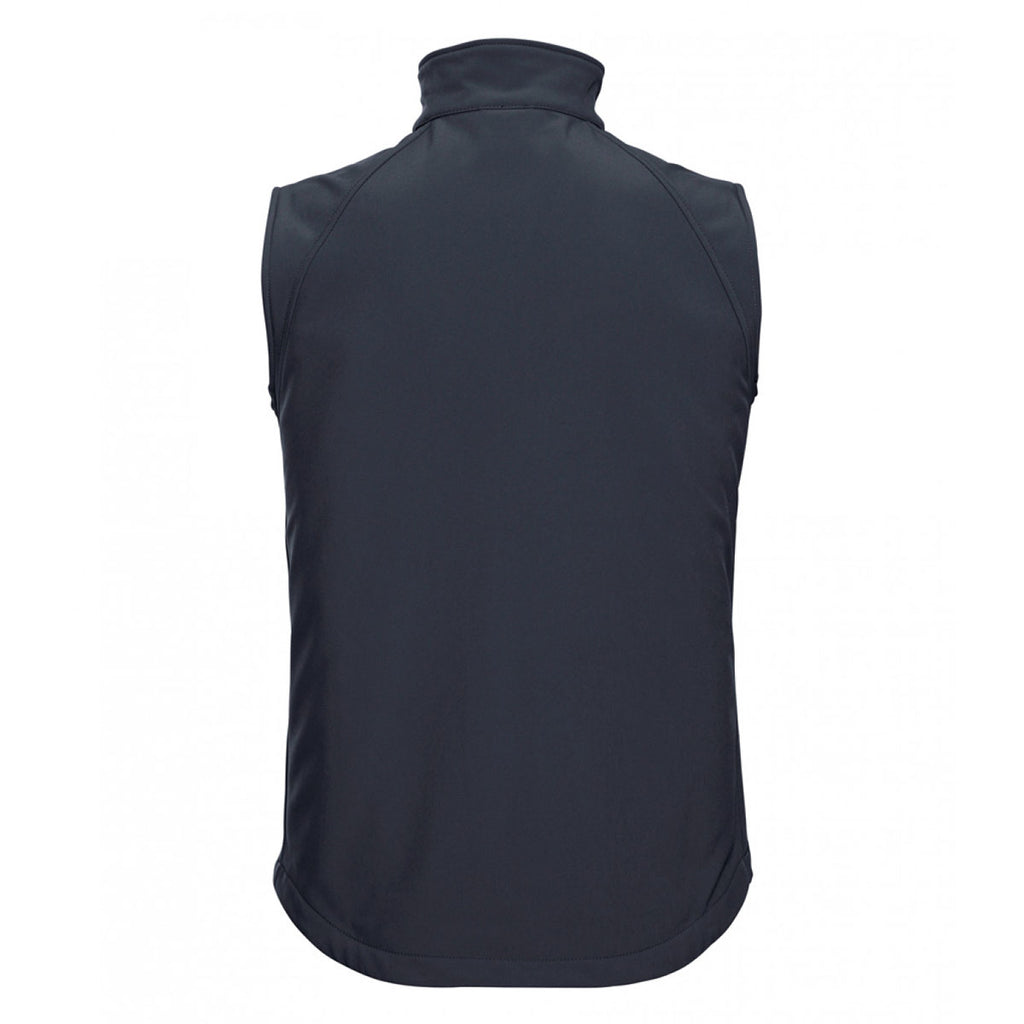 Russell Men's French Navy Soft Shell Gilet