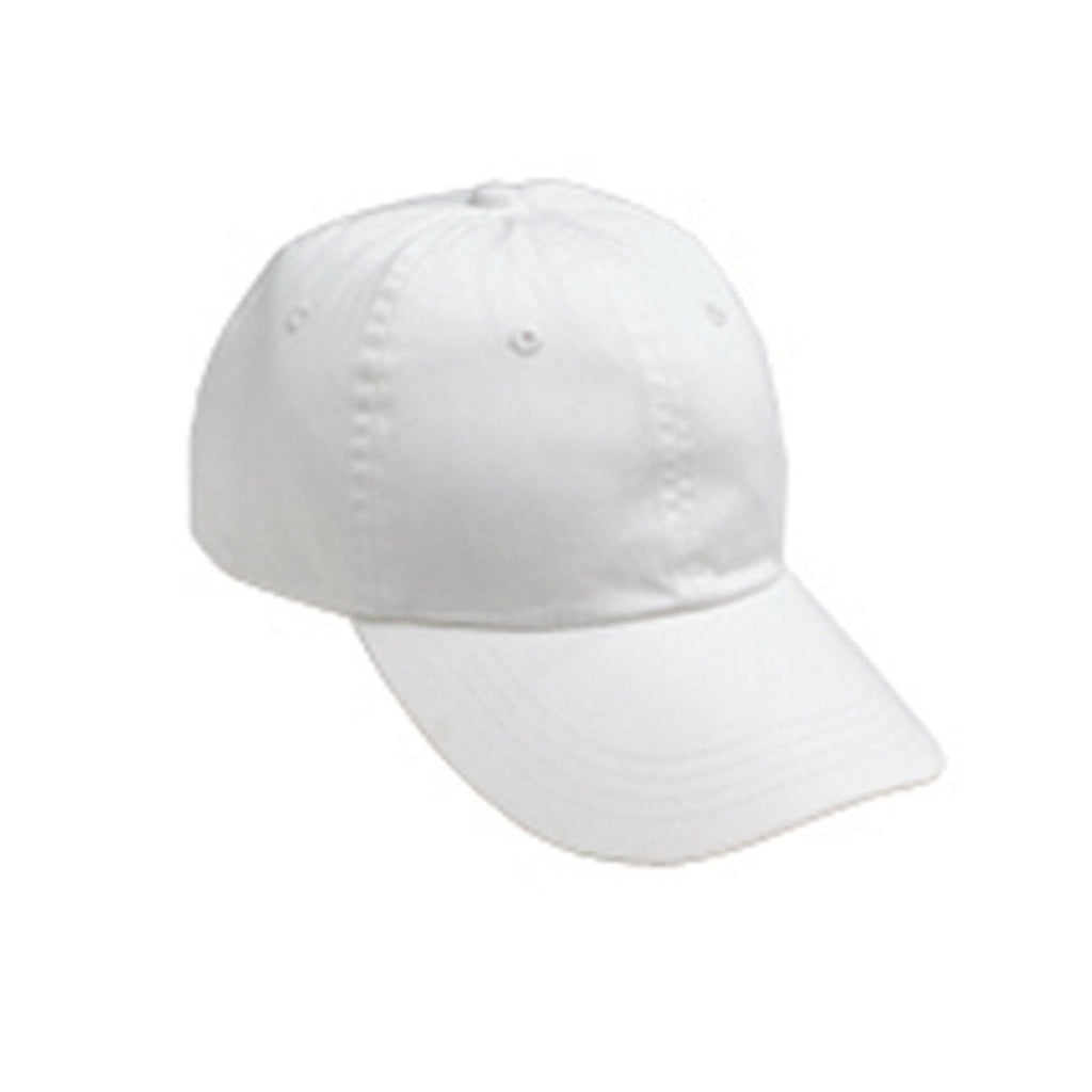 Anvil White Solid Low-Profile Pigment-Dyed Cap