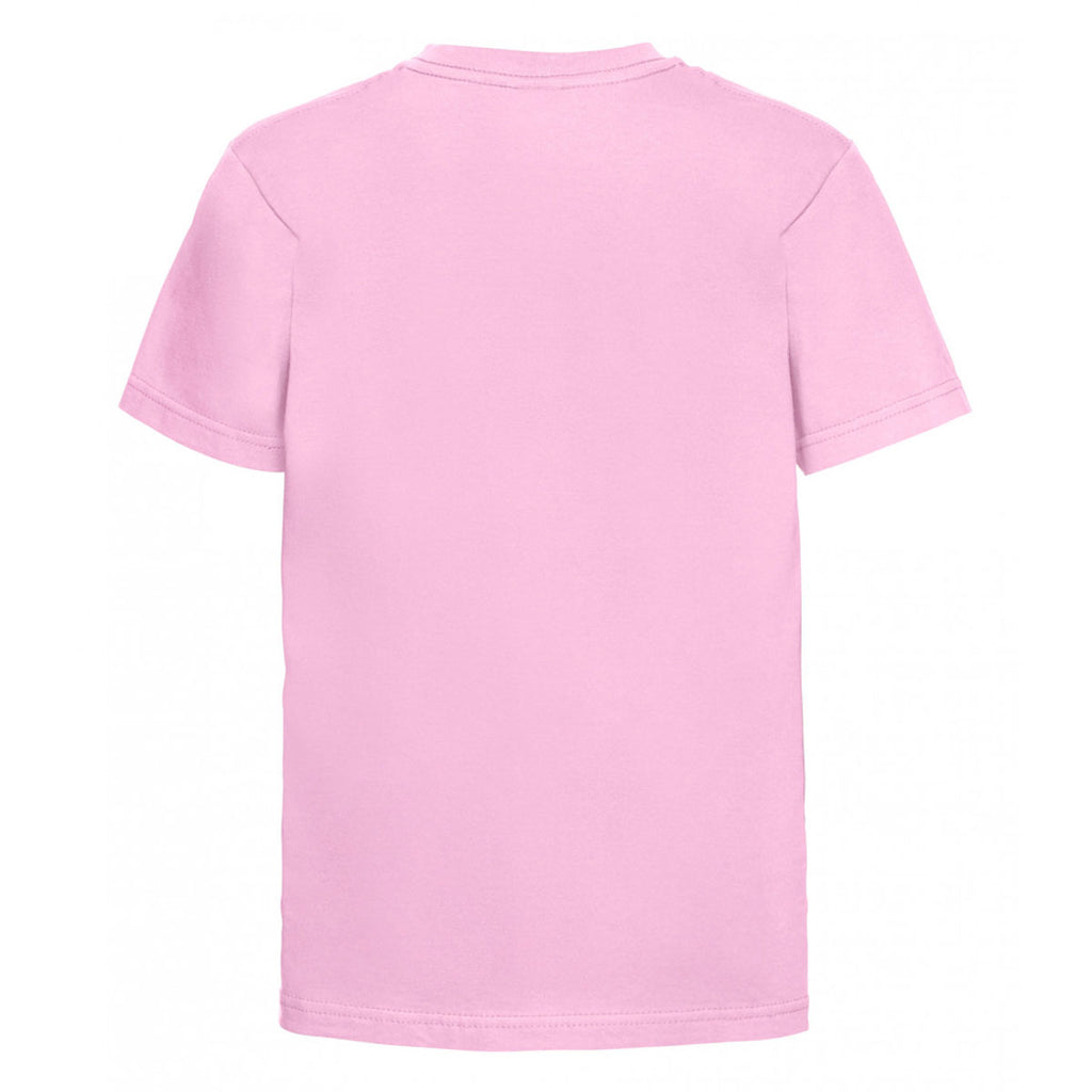 Russell Youth Candy Pink Slim T-Shirt