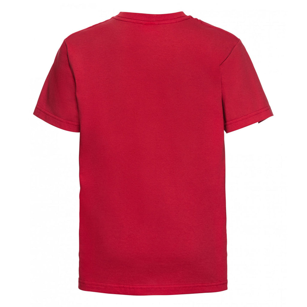Russell Youth Classic Red Slim T-Shirt