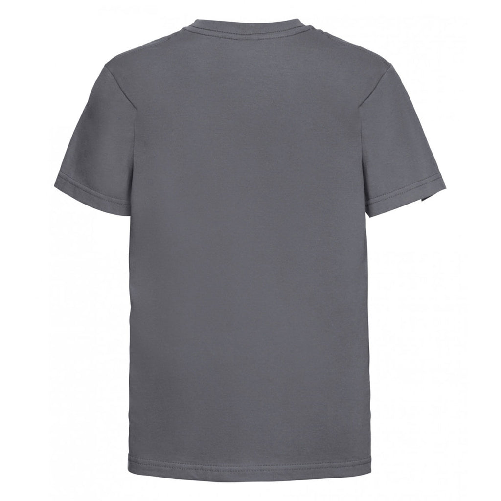 Russell Youth Convoy Grey Slim T-Shirt