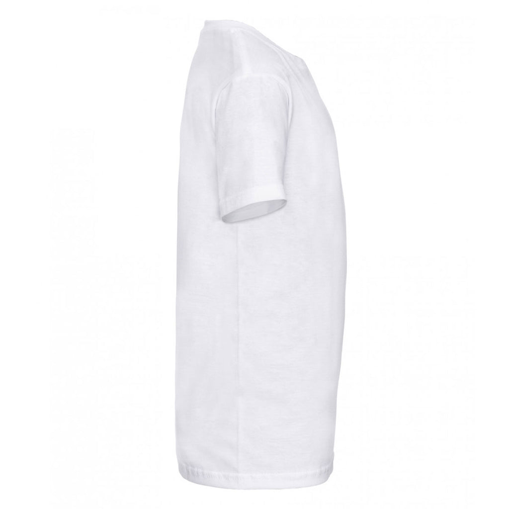 Russell Youth White Slim T-Shirt